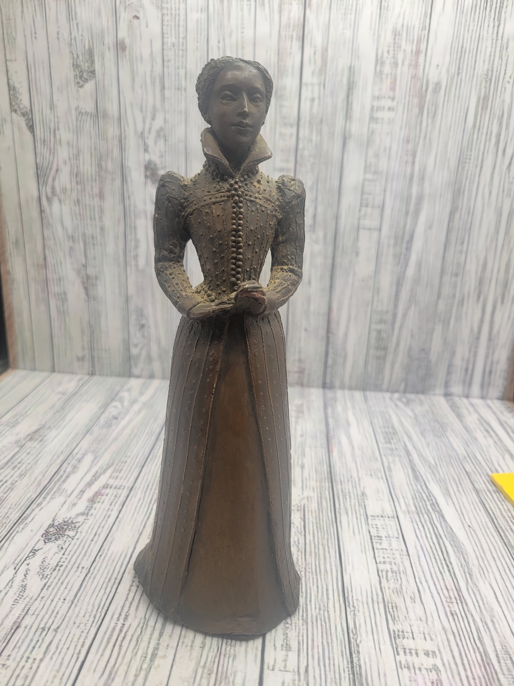 Mary Queen Of Scots 10 Inch Sculpture By Anne Davidson.